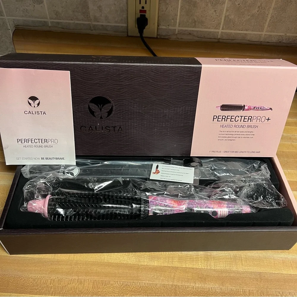 Calista Perfecter Pro Plus Heated Round Brush New in Box - Picture 1 of 5